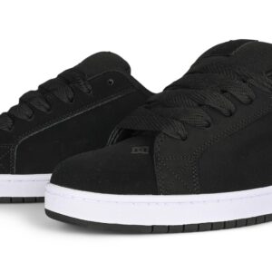 DC Court Graffik Skate Shoes - Black/Blue Jewel
