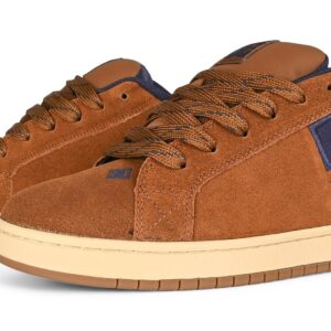 DC Court Graffik Skate Shoes - Brown/Tan/Navy
