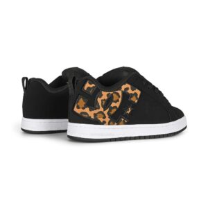 DC Court Graffik Skate Shoes - Cheetah/Black