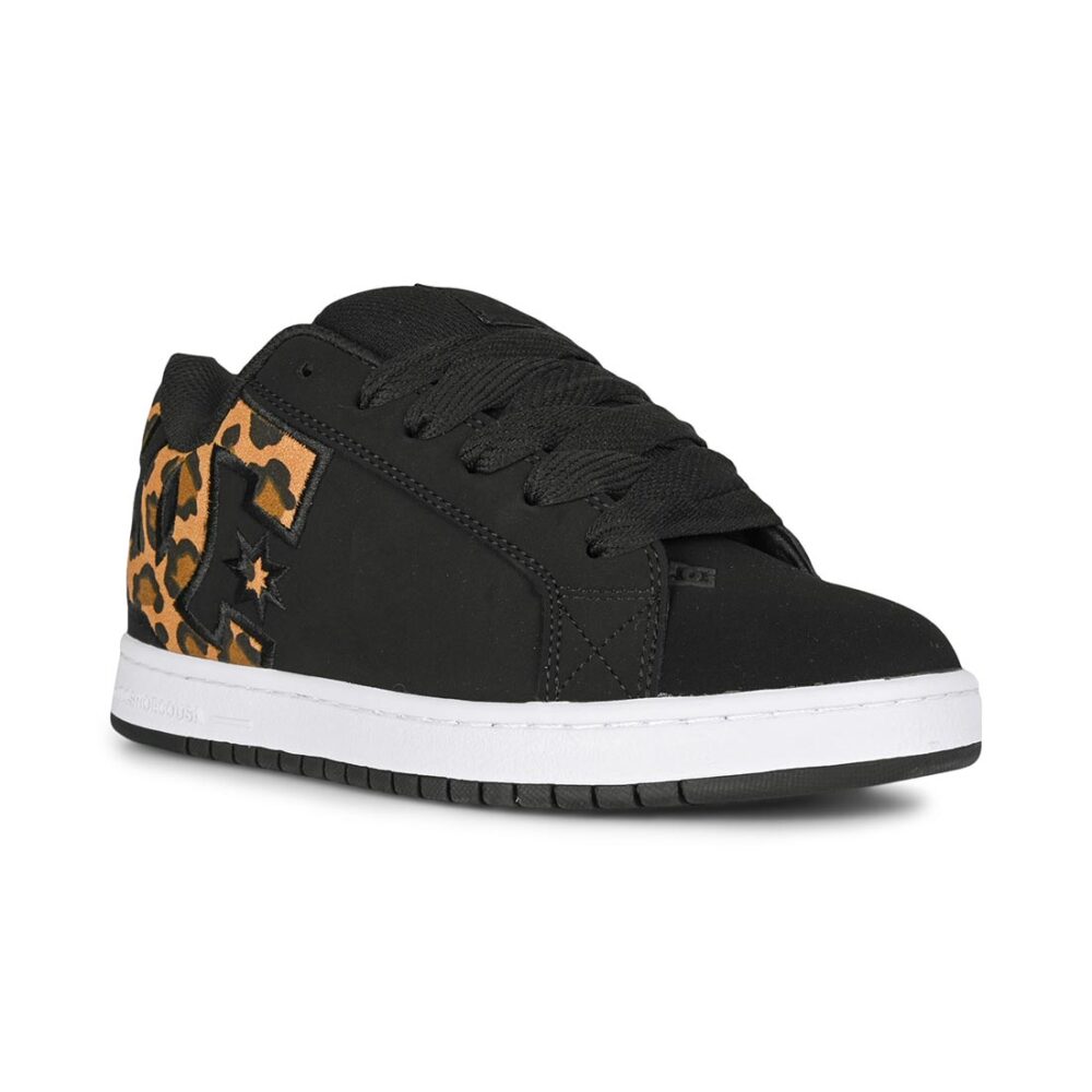 DC Court Graffik Skate Shoes - Cheetah/Black