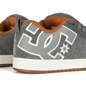 DC Court Graffik Skate Shoes - Grey/Gum
