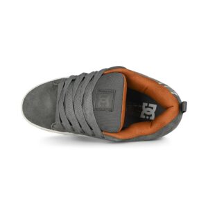DC Court Graffik Skate Shoes - Grey/Gum