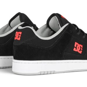DC Manteca 4 Skate Shoes - Black/Black/Red