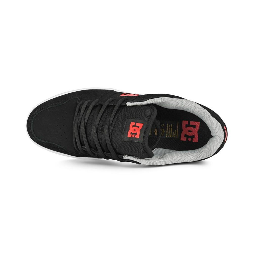 DC Manteca 4 Skate Shoes - Black/Black/Red