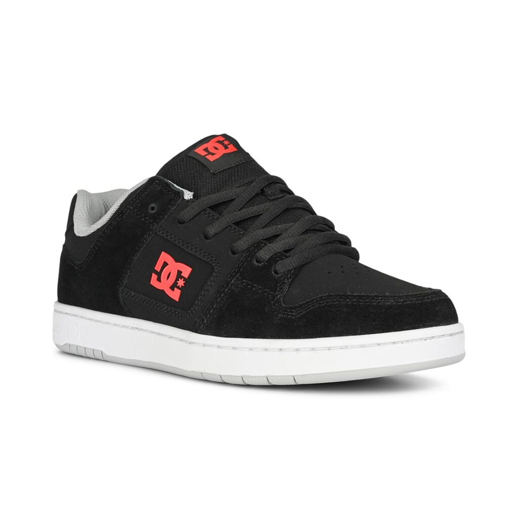 DC Manteca 4 Skate Shoes - Black/Black/Red