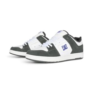 DC Manteca 4 Skate Shoes - Grey/White/Purple