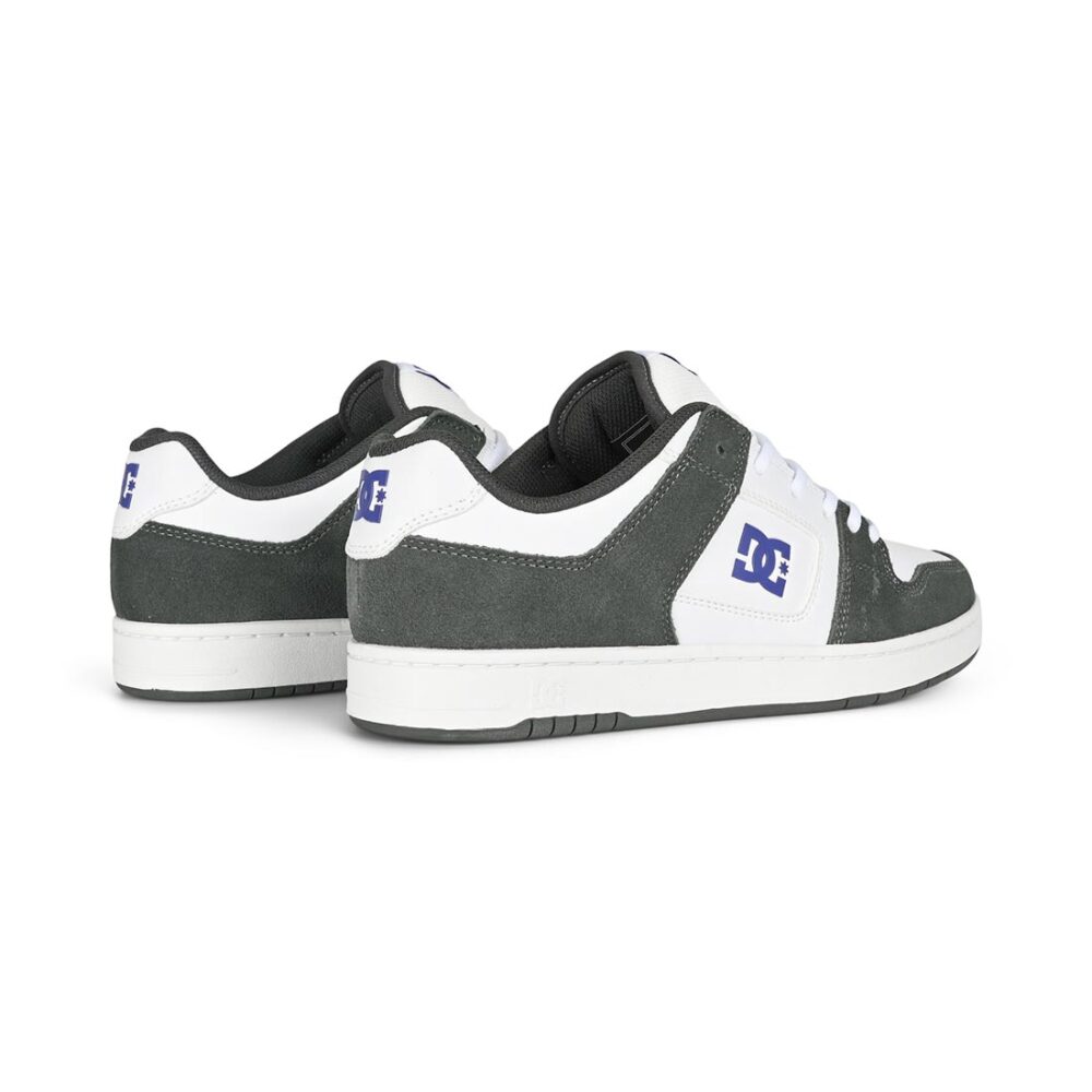 DC Manteca 4 Skate Shoes - Grey/White/Purple