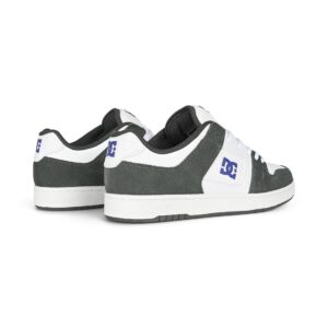 DC Manteca 4 Skate Shoes - Grey/White/Purple