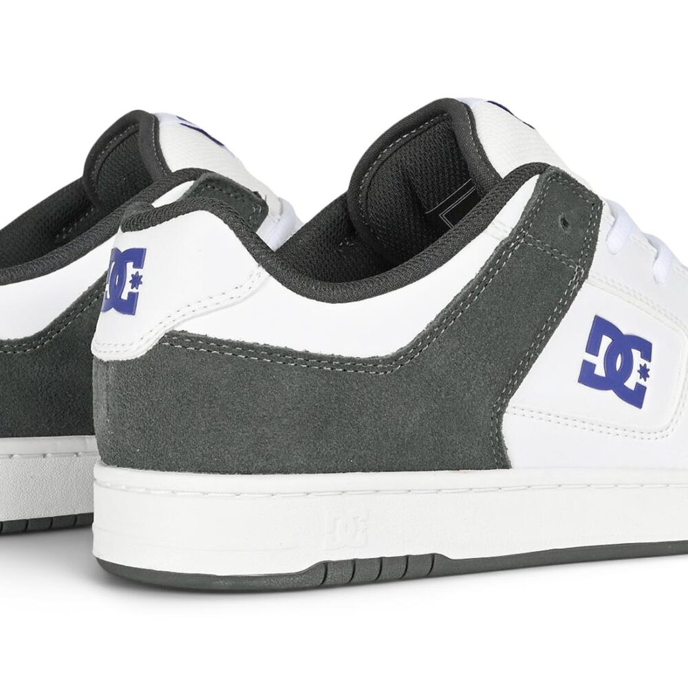 DC Manteca 4 Skate Shoes - Grey/White/Purple