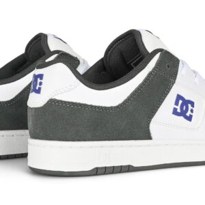 DC Manteca 4 Skate Shoes - Grey/White/Purple