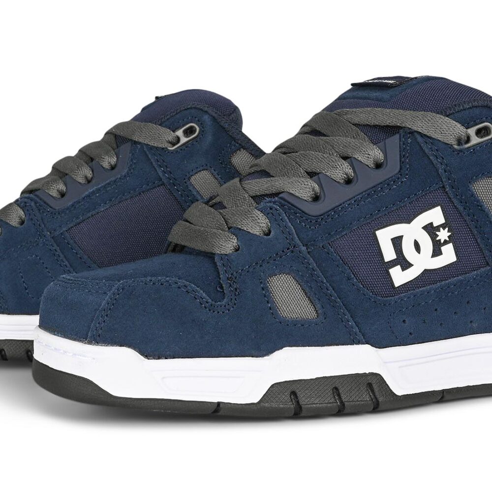 DC Stag Skate Shoes - Navy