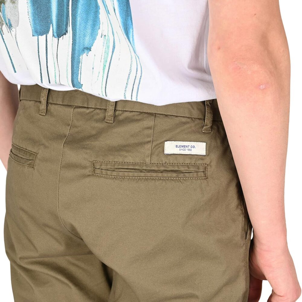 Element Slim Twill Chino Pants - Kalamata