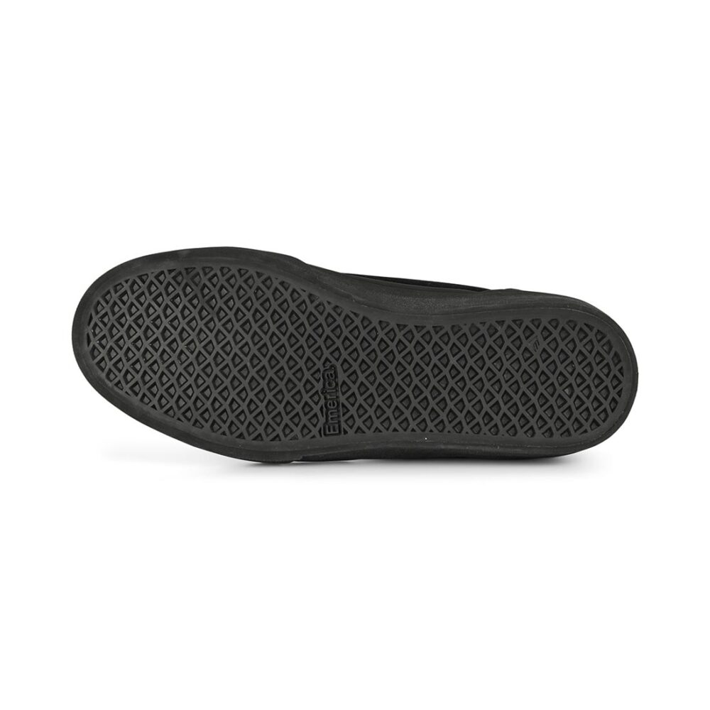 Emerica Moca Skate Shoes - Black/Black