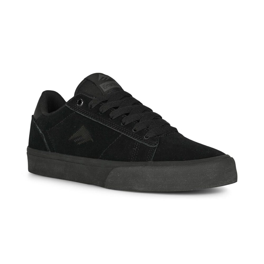 Emerica Moca Skate Shoes - Black/Black