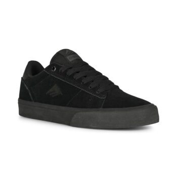 Emerica Moca Skate Shoes - Black/Black