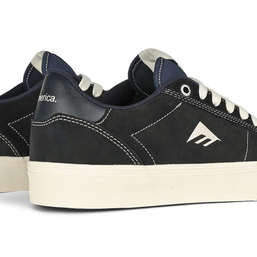 Emerica Moca Skate Shoes - Navy/White