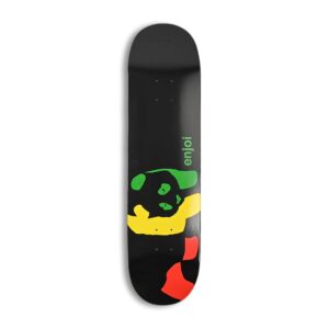 Enjoi Rasta Panda R7 Skateboard Deck