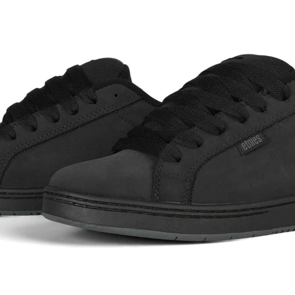 Etnies Fader Skate Shoes - Black Raw