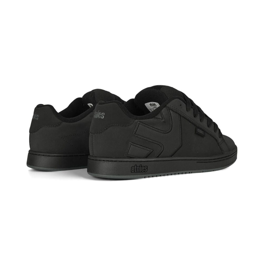Etnies Fader Skate Shoes - Black Raw