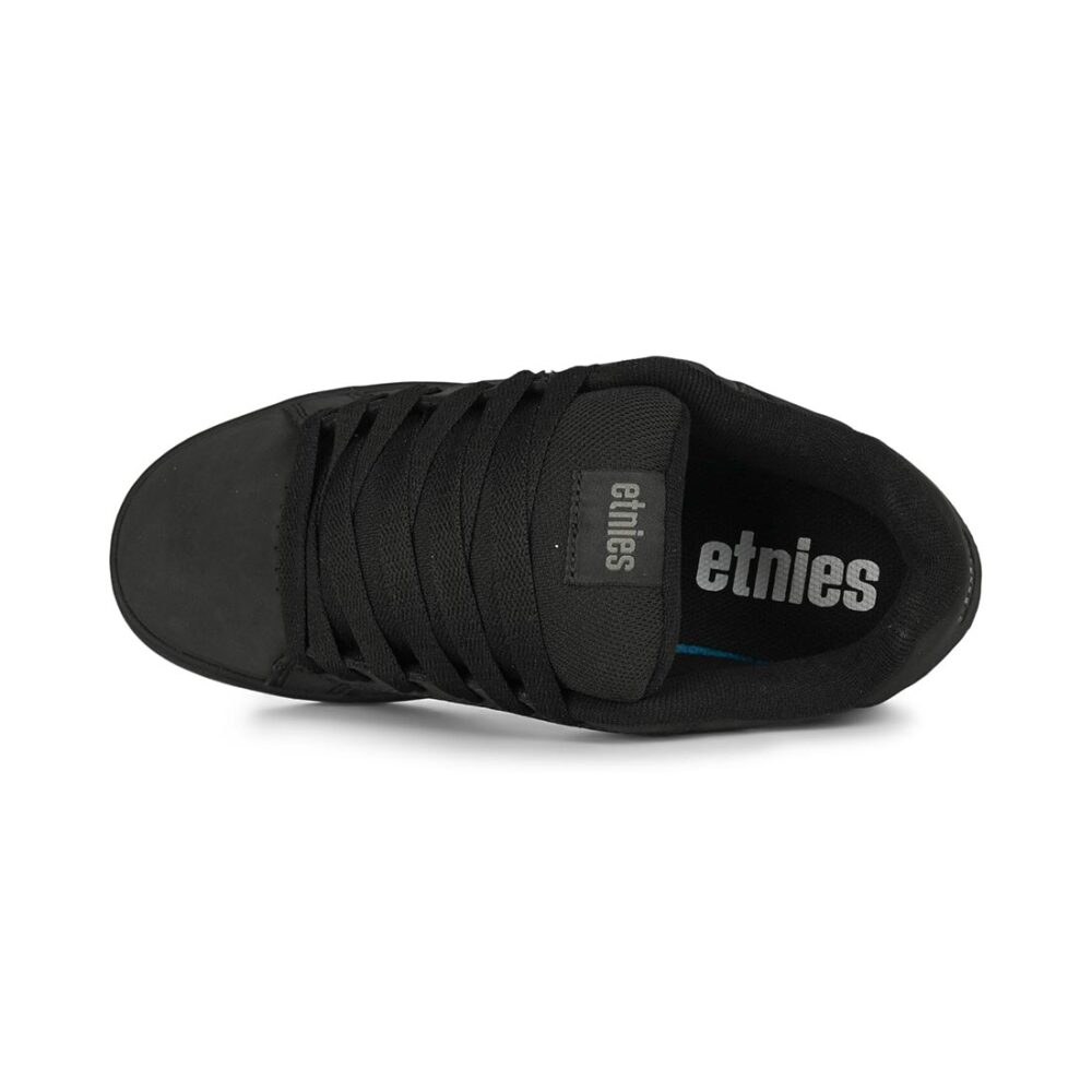 Etnies Fader Skate Shoes - Black Raw