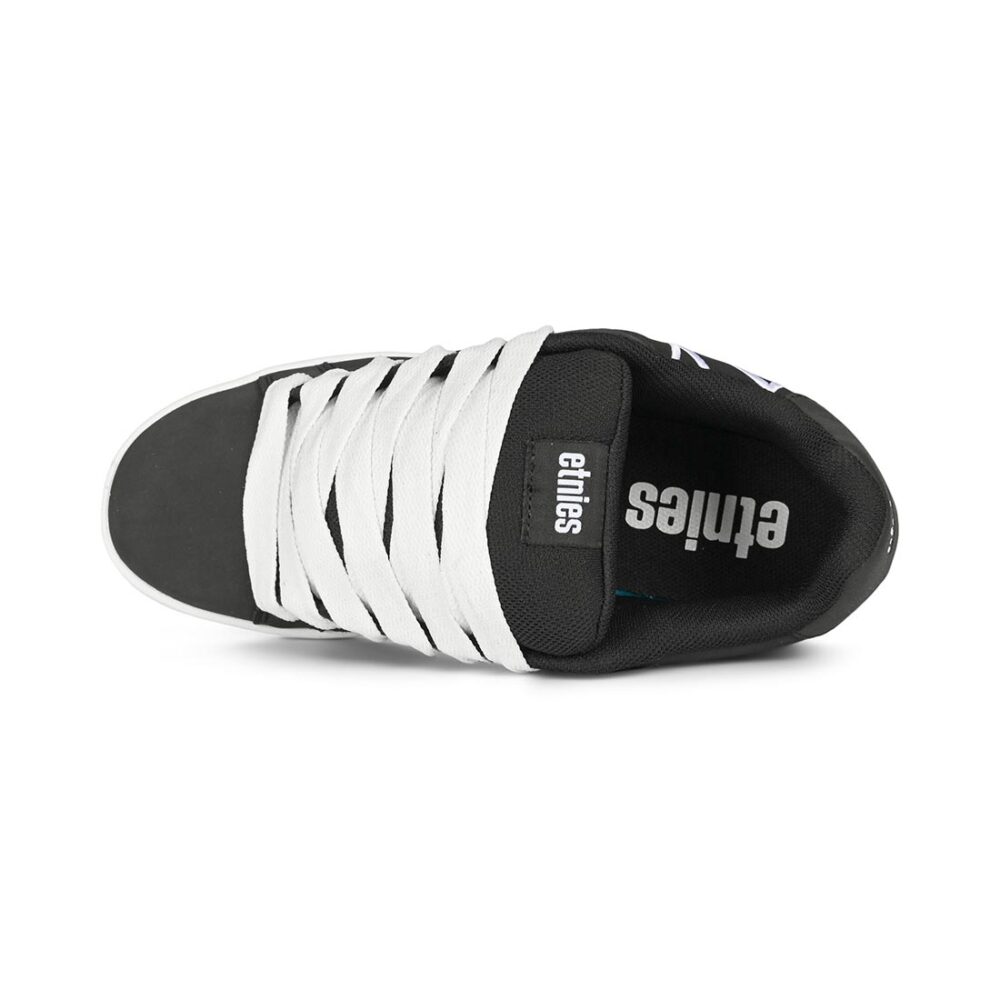 Etnies Fader Skate Shoes - Black/White