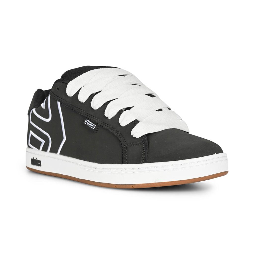 Etnies Fader Skate Shoes - Black/White