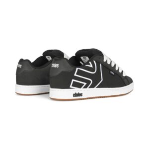 Etnies Fader Skate Shoes - Black/White