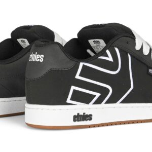 Etnies Fader Skate Shoes - Black/White