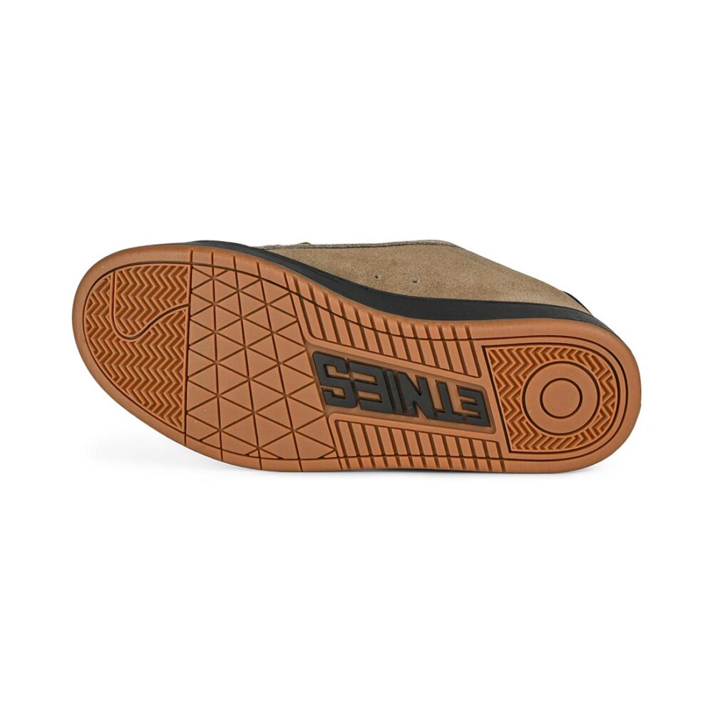 Etnies Fader Skate Shoes - Warm Grey/Black