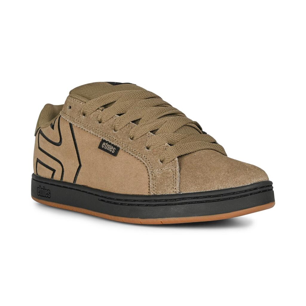 Etnies Fader Skate Shoes - Warm Grey/Black