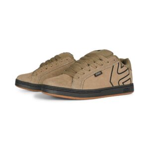 Etnies Fader Skate Shoes - Warm Grey/Black