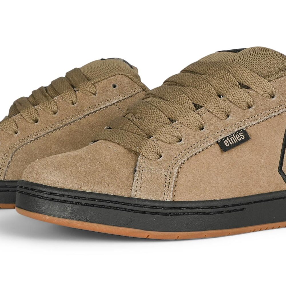 Etnies Fader Skate Shoes - Warm Grey/Black