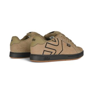 Etnies Fader Skate Shoes - Warm Grey/Black
