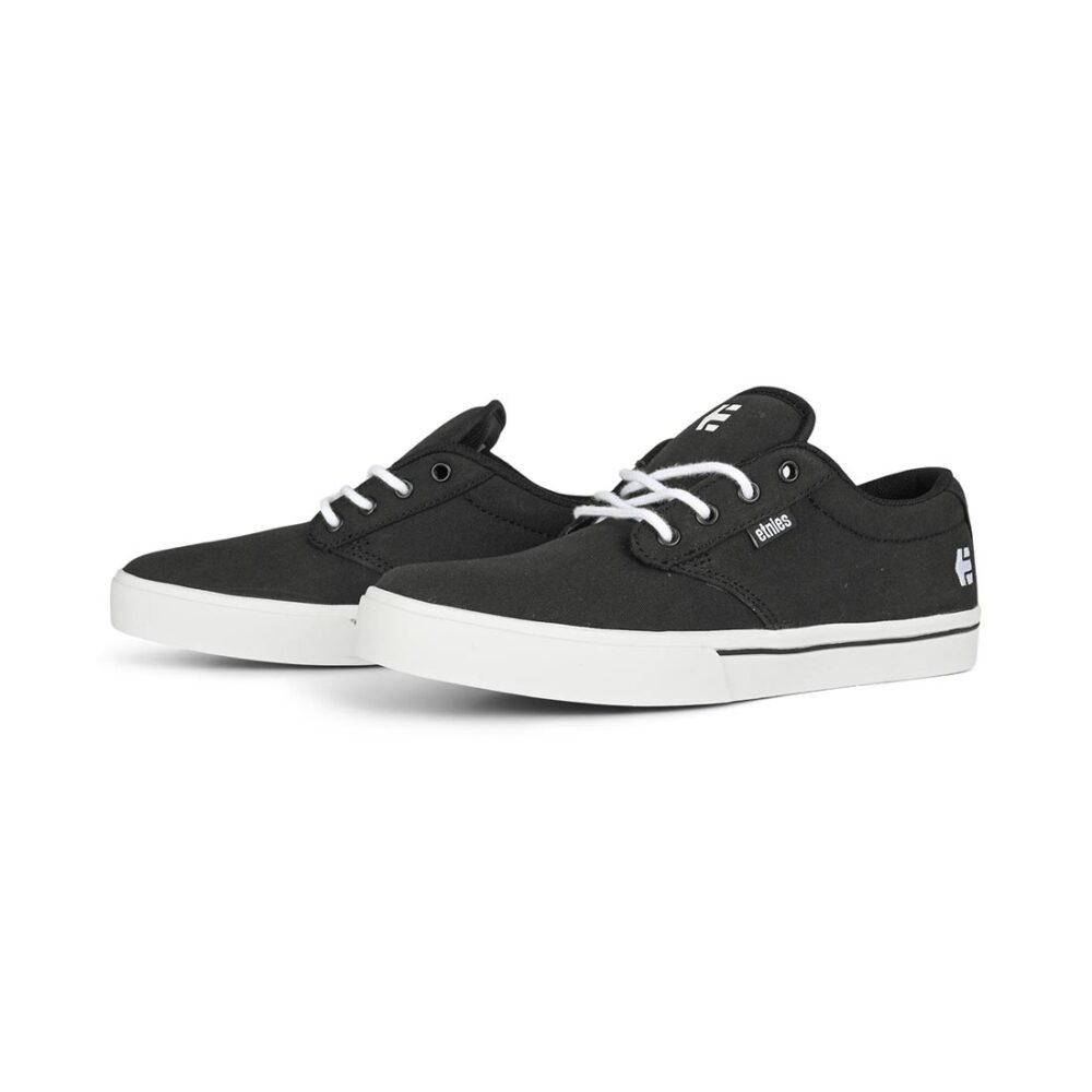 Etnies Jameson 2 Eco Skate Shoes - Black/White/White