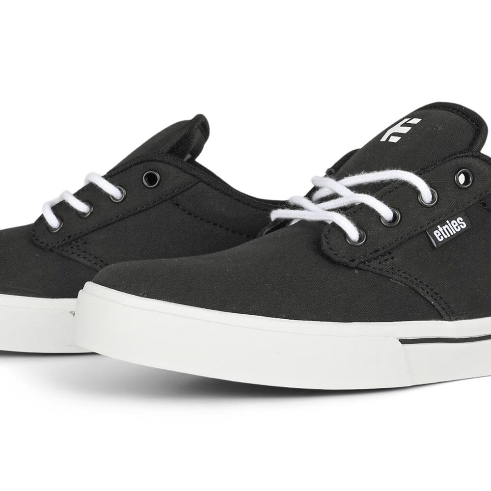 Etnies Jameson 2 Eco Skate Shoes - Black/White/White