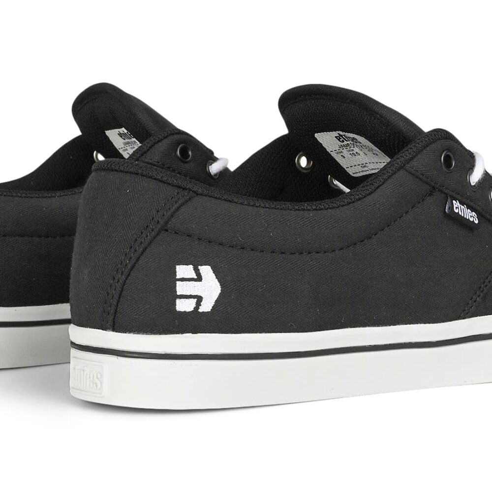 Etnies Jameson 2 Eco Skate Shoes - Black/White/White