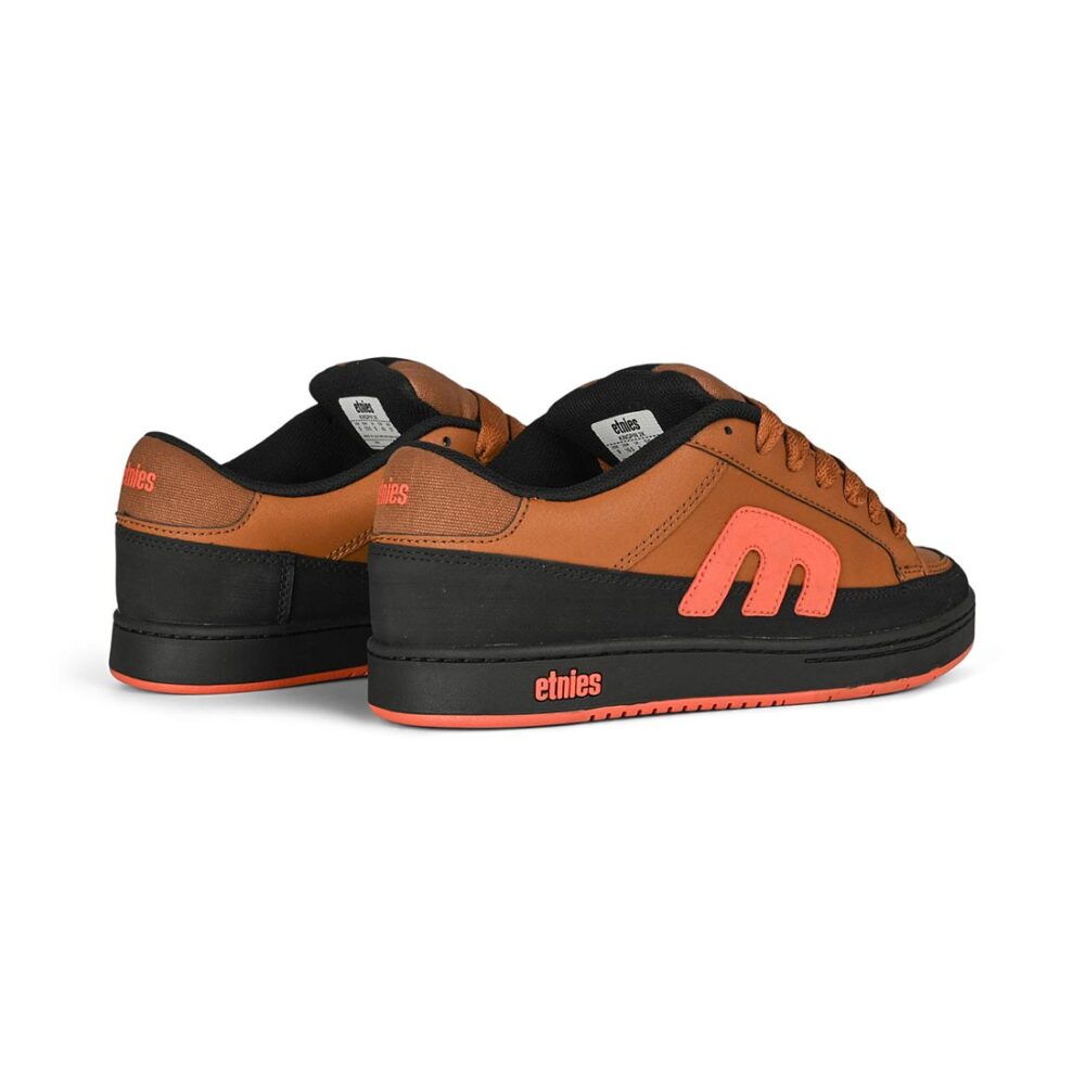 Etnies Kingpin 2K Skate Shoes - Black/Brown