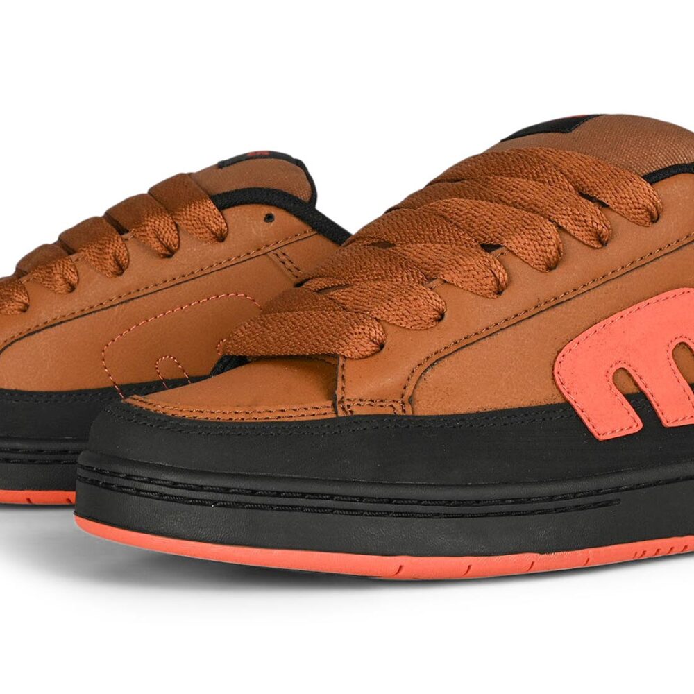 Etnies Kingpin 2K Skate Shoes - Black/Brown
