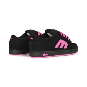 Etnies Kingpin 2K Skate Shoes - Black/Pink