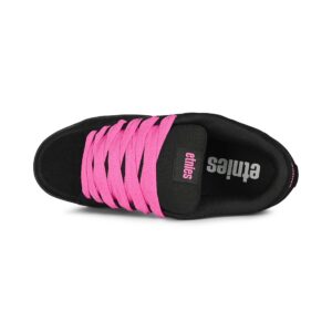 Etnies Kingpin 2K Skate Shoes - Black/Pink