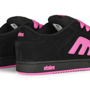Etnies Kingpin 2K Skate Shoes - Black/Pink