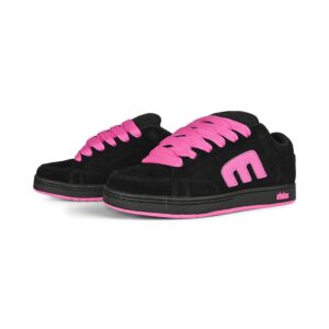 Etnies Kingpin 2K Skate Shoes - Black/Pink