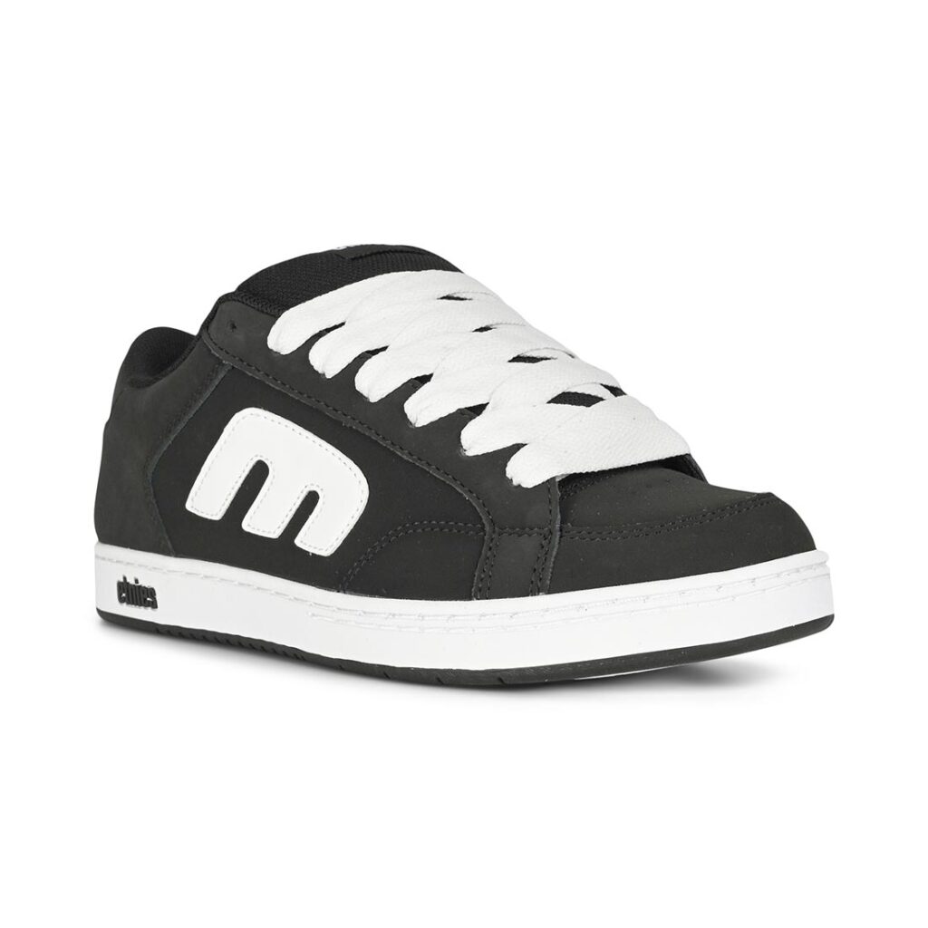 Etnies Kingpin 2K Skate Shoes - Black/White