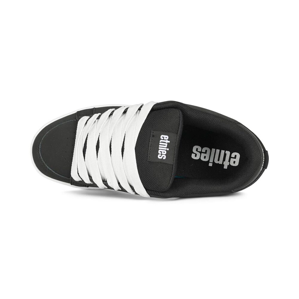 Etnies Kingpin 2K Skate Shoes - Black/White