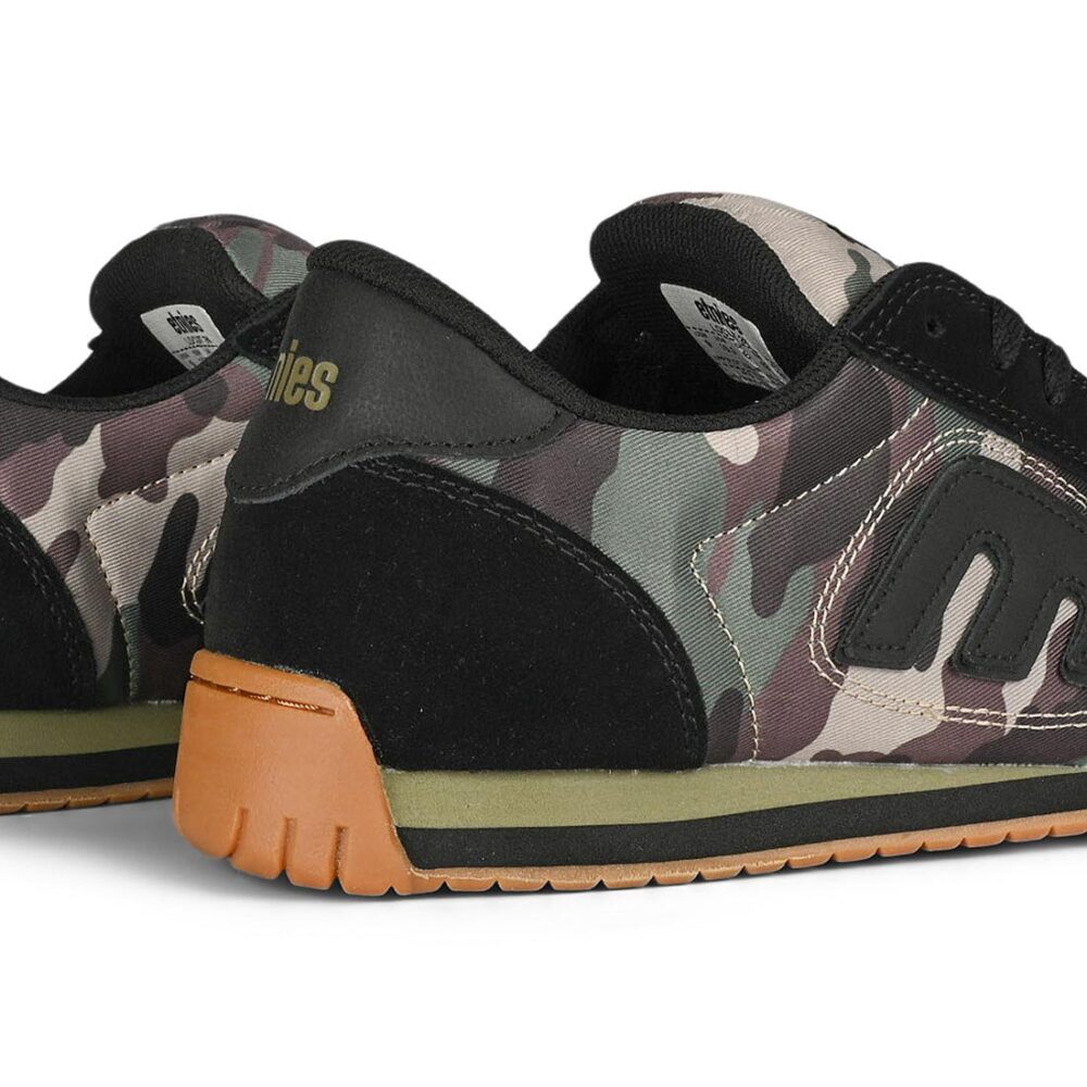 Etnies Lo-Cut 2K Skate Shoes - Black/Camo