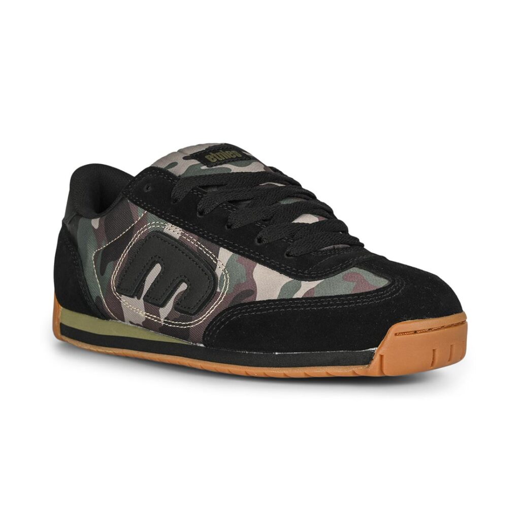 Etnies Lo-Cut 2K Skate Shoes - Black/Camo
