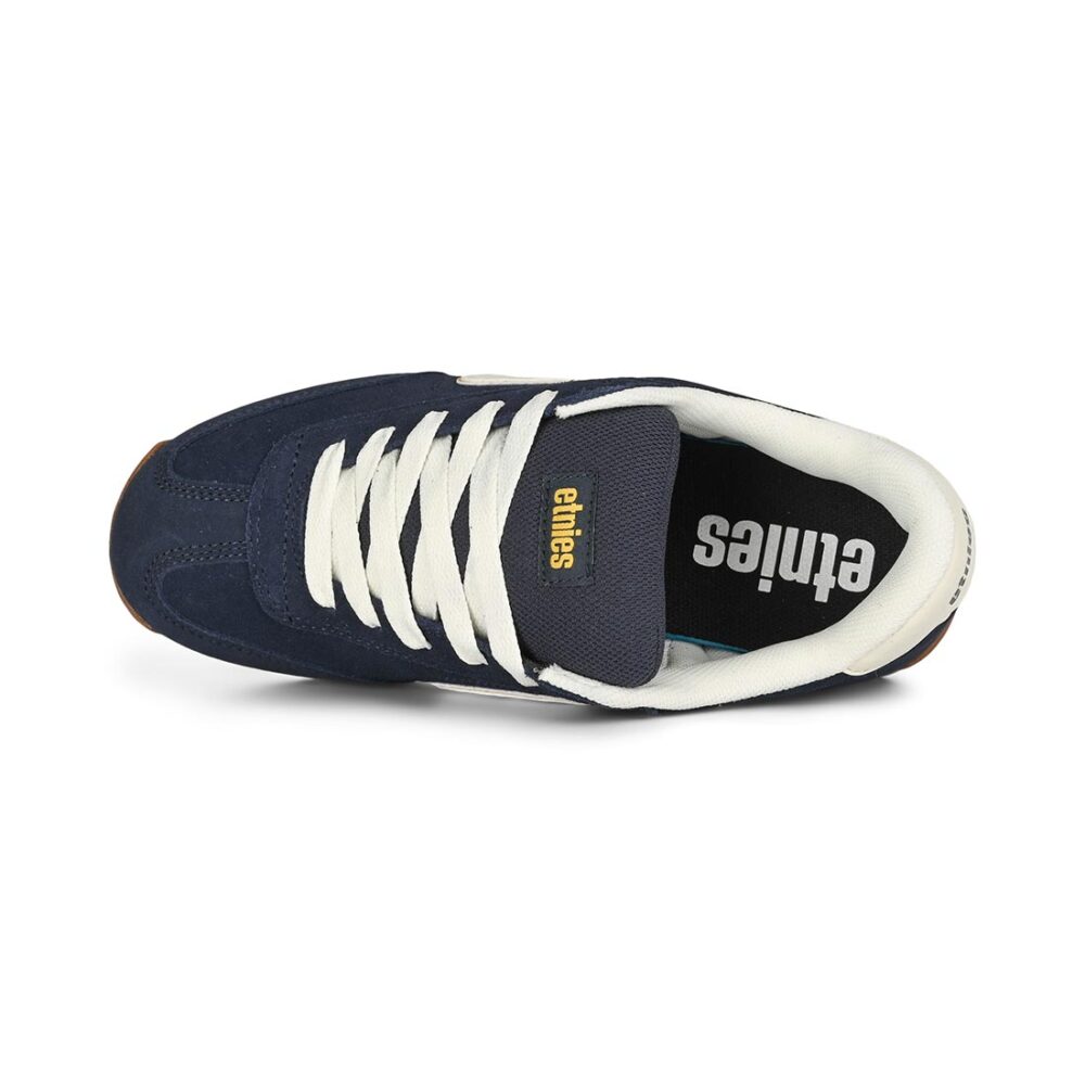 Etnies Lo-Cut 2K Skate Shoes - Navy/Yellow