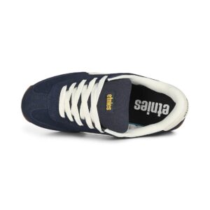 Etnies Lo-Cut 2K Skate Shoes - Navy/Yellow