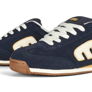 Etnies Lo-Cut 2K Skate Shoes - Navy/Yellow