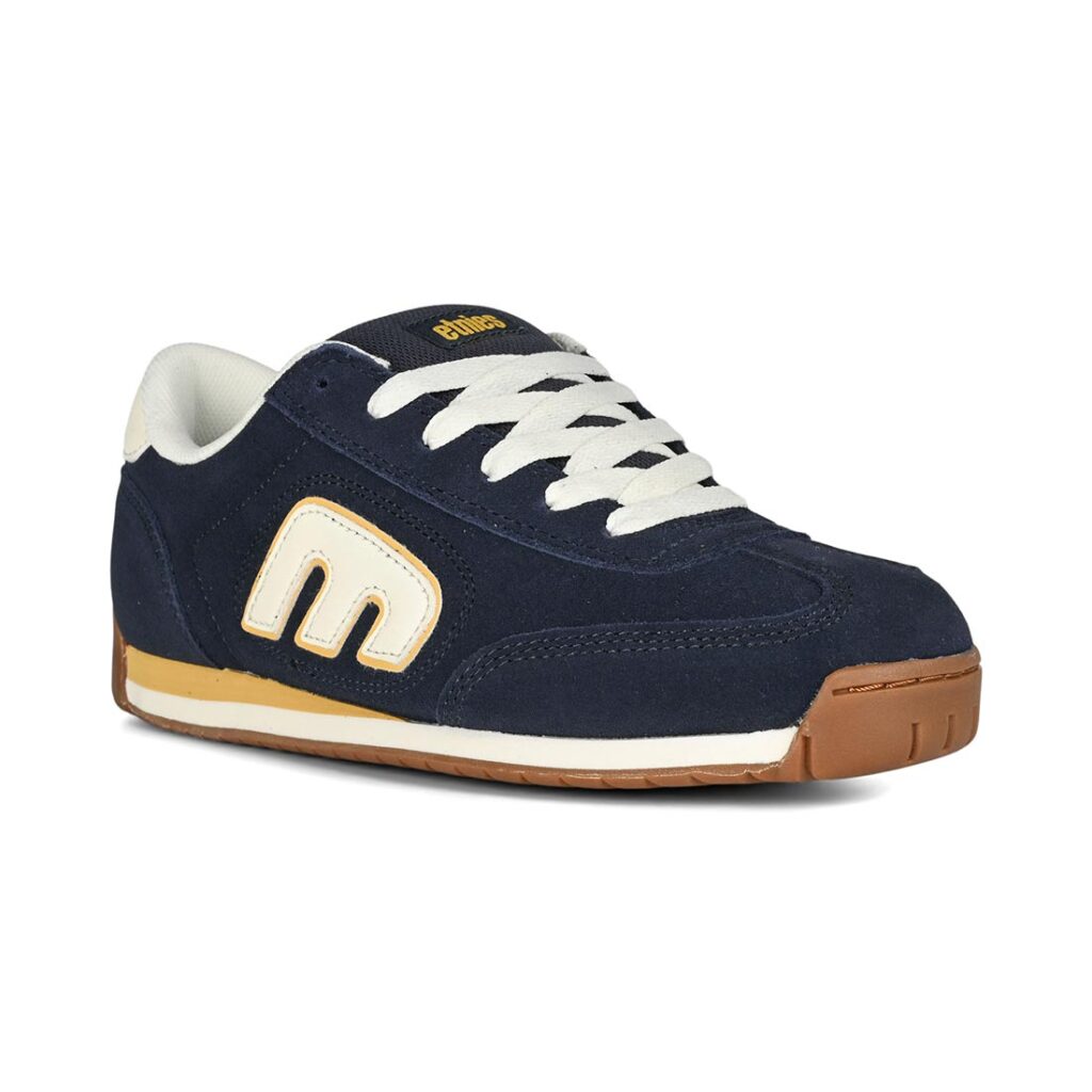 Etnies Lo-Cut 2K Skate Shoes - Navy/Yellow